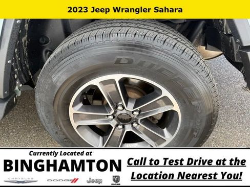 Used 2023 Jeep Wrangler Unlimited Sahara w/ LED Lighting Group AWD/4WD image 19