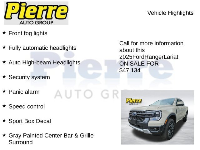 Used 2025 Ford Ranger Lariat AWD/4WD image 13
