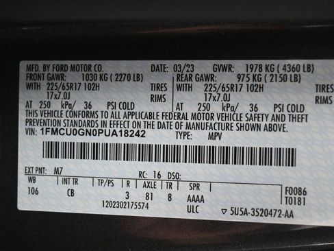 Used 2023 Ford Escape Active FWD image 9