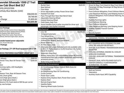 Used 2023 Chevrolet Silverado 1500 LT Trail Boss image 7