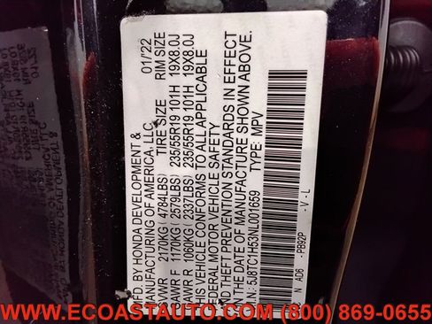 Used 2022 Acura RDX FWD w/ Technology Package image 19