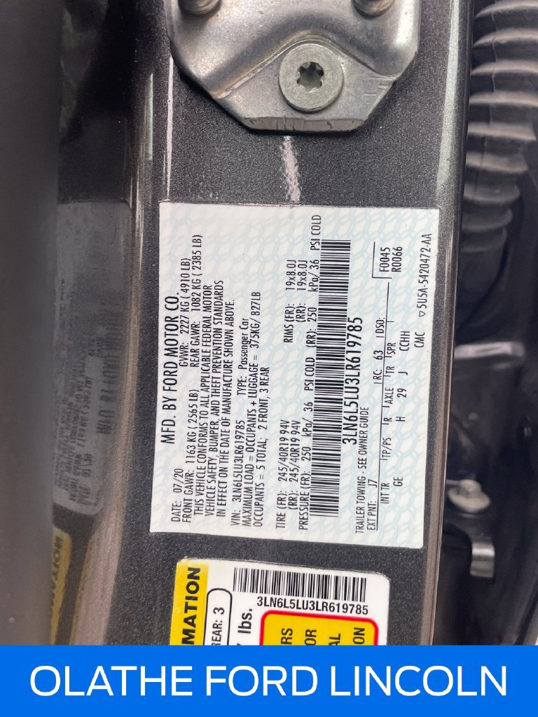 Used 2020 Lincoln MKZ Reserve FWD image 20