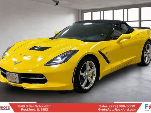 Used 2014 Chevrolet Corvette Stingray Convertible w/ 2LT Preferred Equipment Group image 1