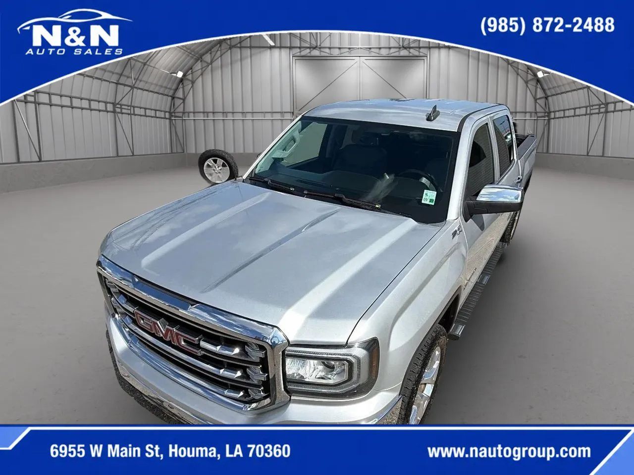 Used 2017 GMC Sierra 1500 SLT w/ SLT Premium Package AWD/4WD image 9
