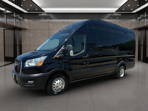 Used 2021 Ford Transit 350 148 High Roof Extended DRW w/ Exterior Upgrade Package RWD image 24