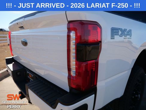 New 2026 Ford F250 Lariat w/ Black Appearance Package image 9