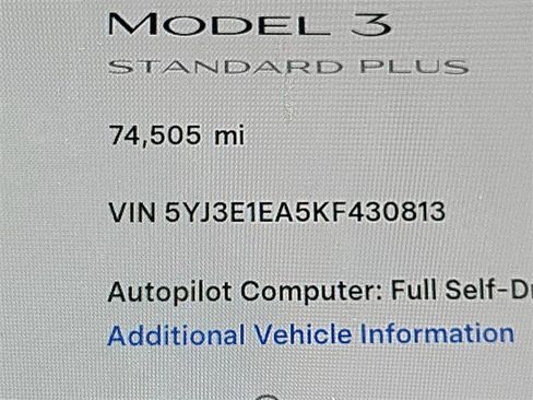 Used 2019 Tesla Model 3 Standard Range Plus RWD image 15