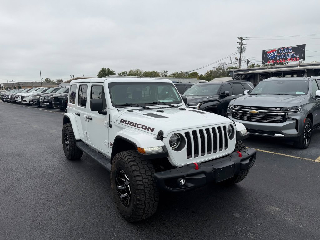 Used 2021 Jeep Wrangler Unlimited Rubicon AWD/4WD image 1