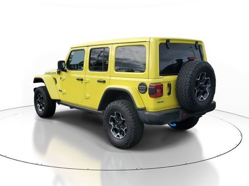 Used 2023 Jeep Wrangler Unlimited Rubicon 4xe w/ Steel Bumper Group AWD/4WD image 4