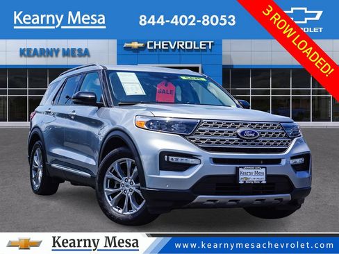 Used 2023 Ford Explorer Limited w/ Equipment Group 301A RWD image 1