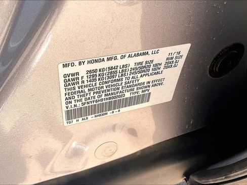 Used 2017 Honda Pilot Elite image 33