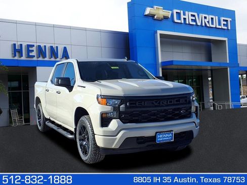 New 2026 Chevrolet Silverado 1500 Custom w/ Turbomax Blackout Package image 1