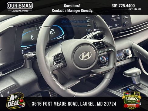 Certified 2025 Hyundai Elantra Sport FWD image 9