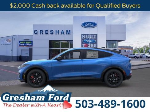 New 2025 Ford Mustang Mach-E Premium w/ Sport Appearance Package AWD/4WD image 3