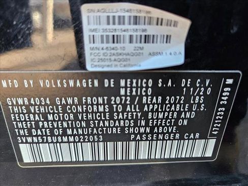 Used 2021 Volkswagen Jetta S w/ Driver Assistance Package image 25