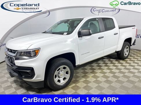 Certified 2021 Chevrolet Colorado W/T w/ WT Convenience Package AWD/4WD image 1