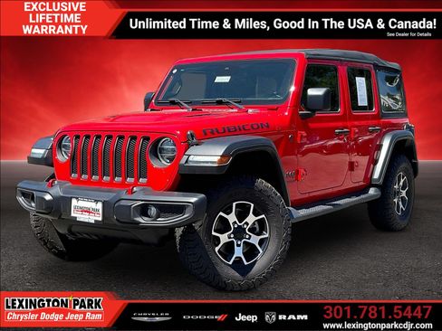 Used 2021 Jeep Wrangler Unlimited Rubicon AWD/4WD image 3