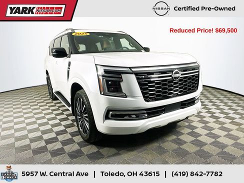 Certified 2025 Nissan Armada Platinum Reserve AWD/4WD image 1