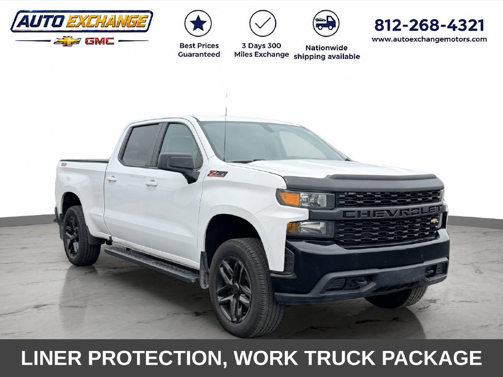 Used 2021 Chevrolet Silverado 1500 W/T w/ WT Value Package AWD/4WD image 1
