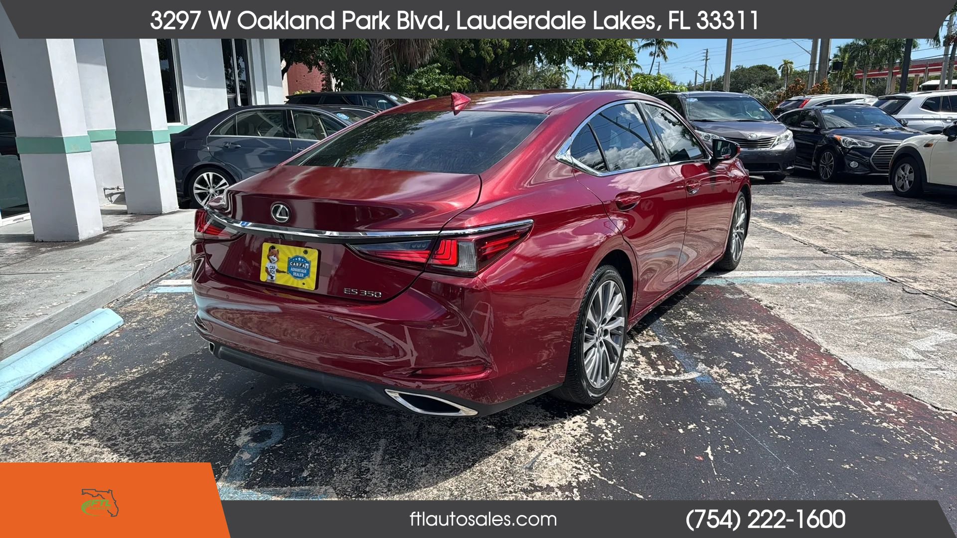 Used 2019 Lexus ES 350 w/ Premium Package FWD image 10