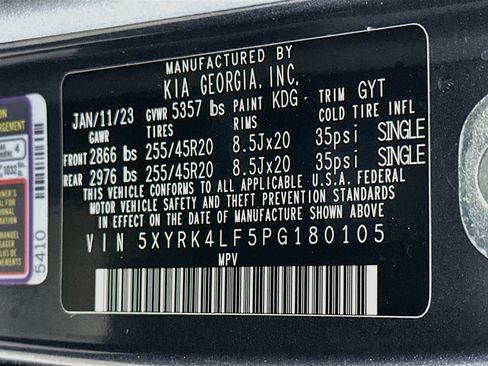 Used 2023 Kia Sorento SX FWD image 12
