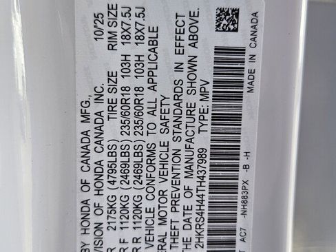 New 2026 Honda CR-V EX image 40