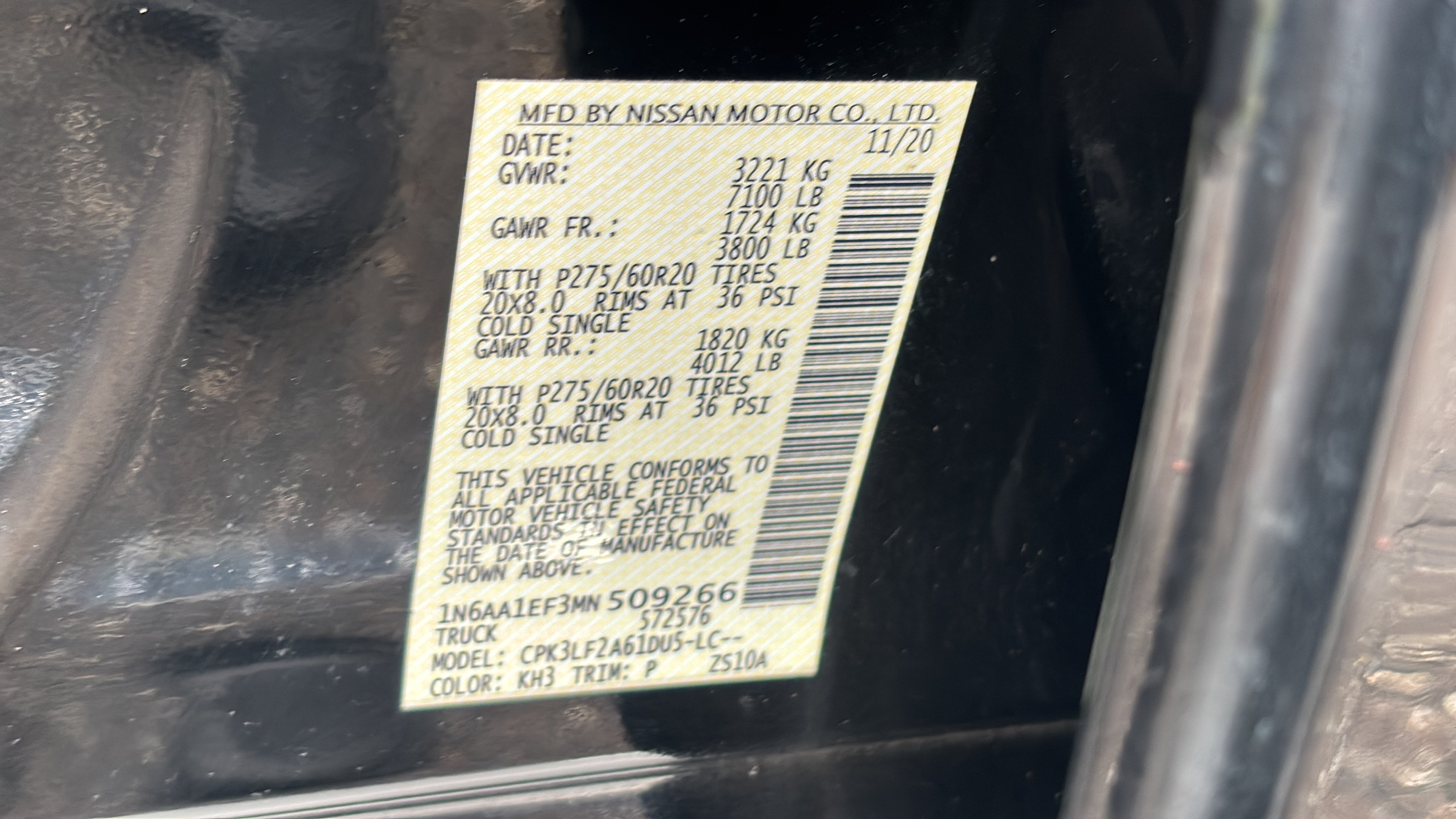 Used 2021 Nissan Titan Platinum Reserve RWD image 18