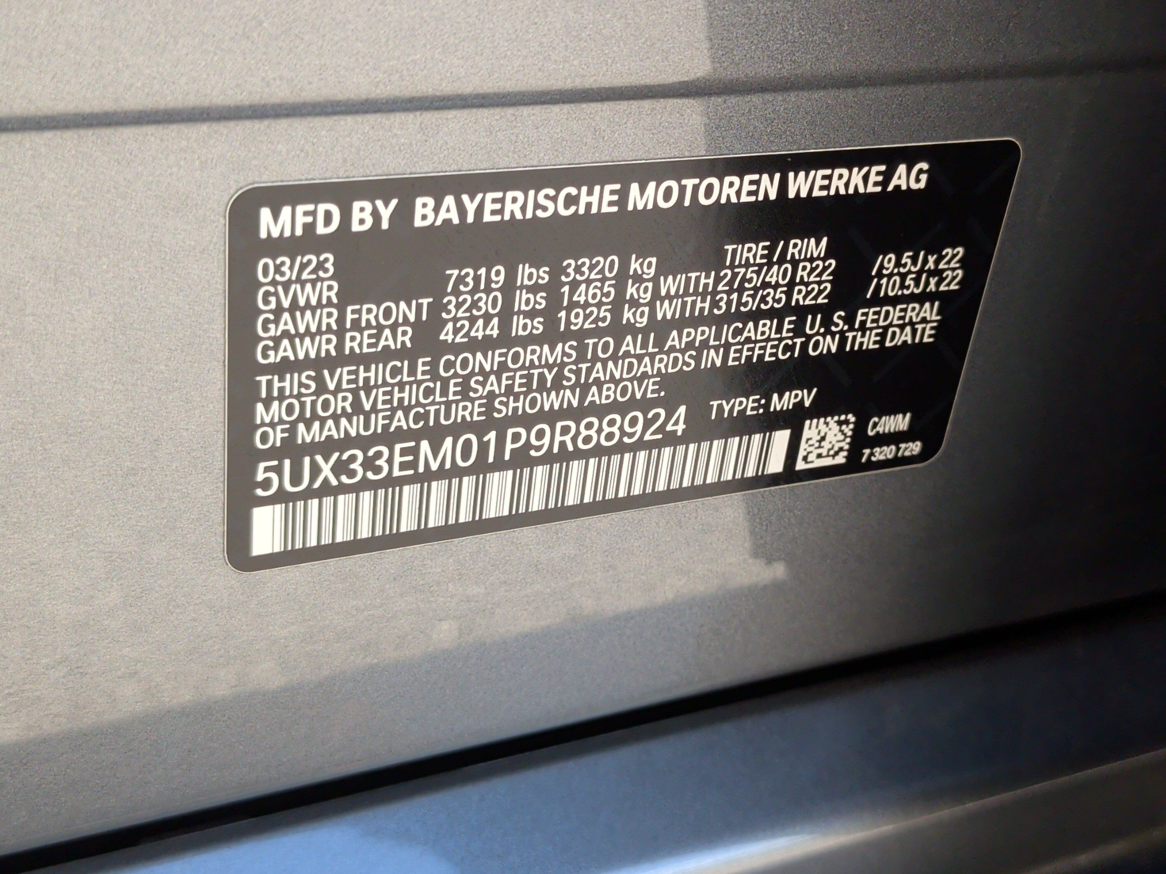 Used 2023 BMW X7 M60i w/ Executive Package AWD/4WD image 50