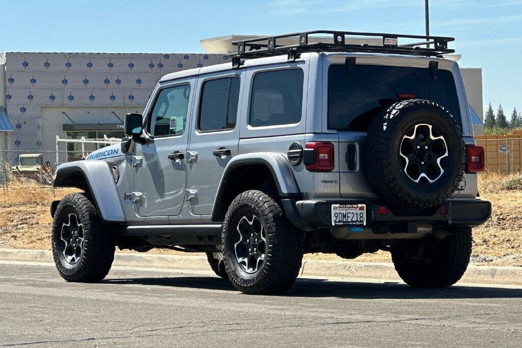 Used 2021 Jeep Wrangler Unlimited Rubicon 4xe w/ Cold Weather Group AWD/4WD image 6
