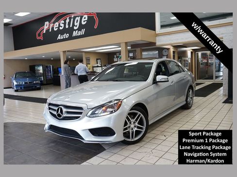 Used 2014 Mercedes-Benz E 350 4MATIC Sedan image 1