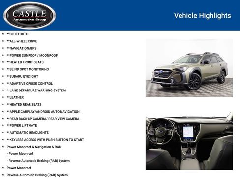 Used 2023 Subaru Outback Onyx Edition XT image 3