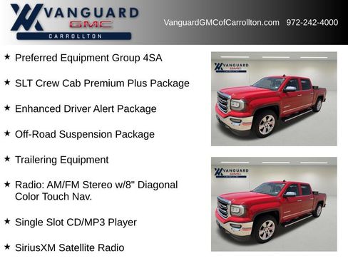 Used 2016 GMC Sierra 1500 SLT AWD/4WD image 6