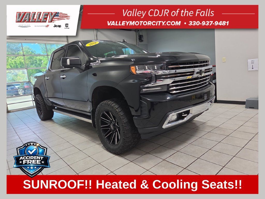 Used 2019 Chevrolet Silverado 1500 High Country w/ Technology Package AWD/4WD 360° Tour