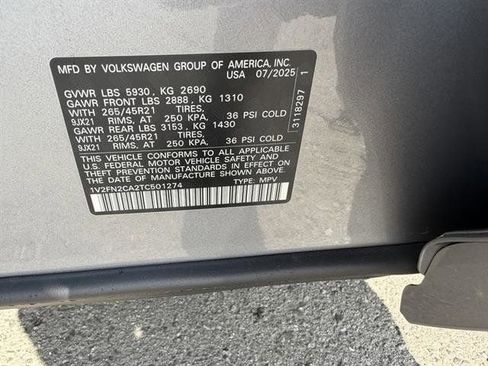 New 2026 Volkswagen Atlas SEL Premium R-Line image 34