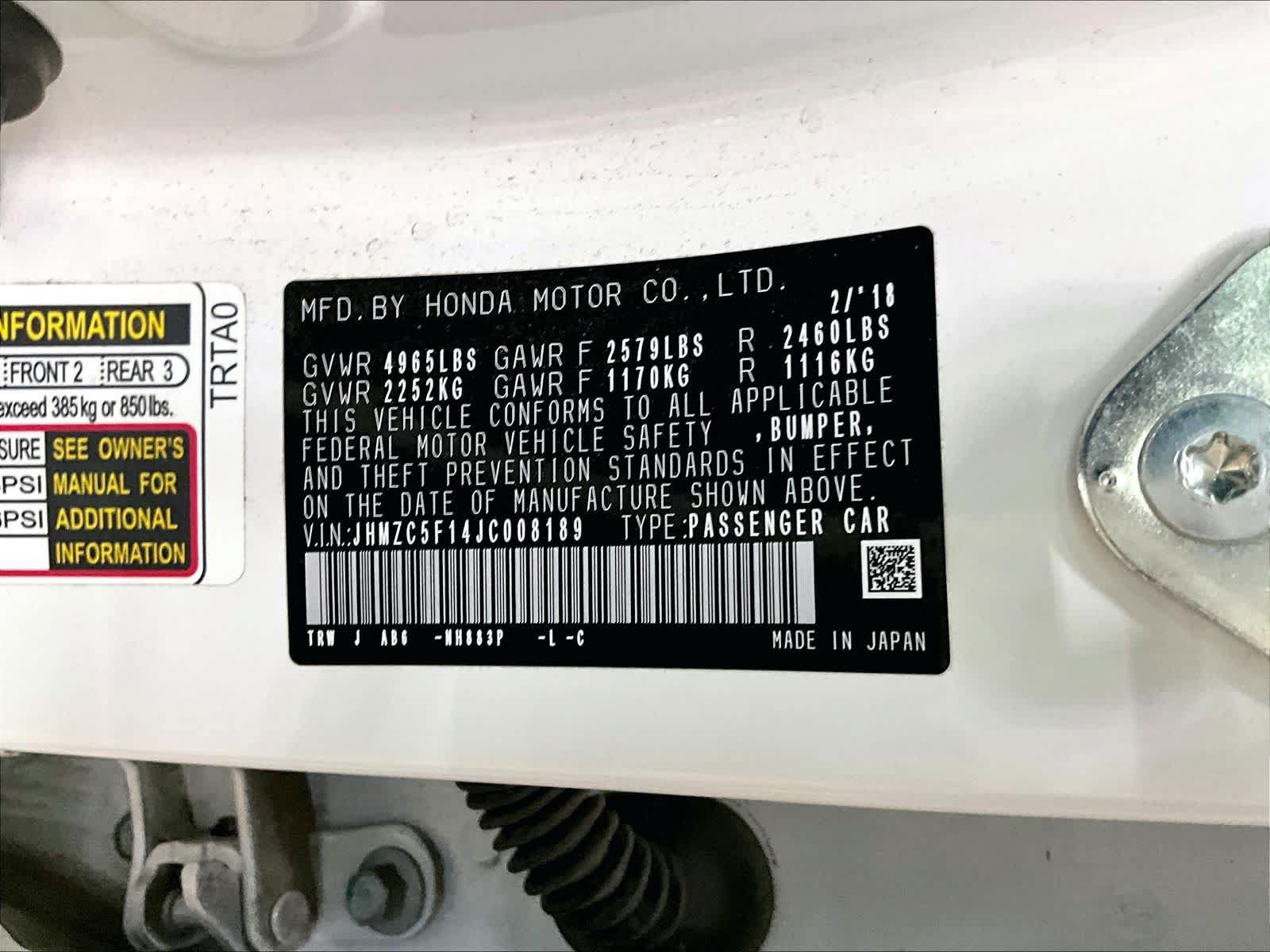 Used 2018 Honda Clarity Plug-In Hybrid image 32