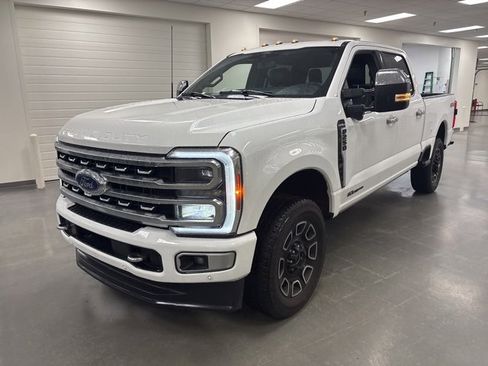 Used 2024 Ford F250 Platinum w/ Snow Plow Prep Package image 3