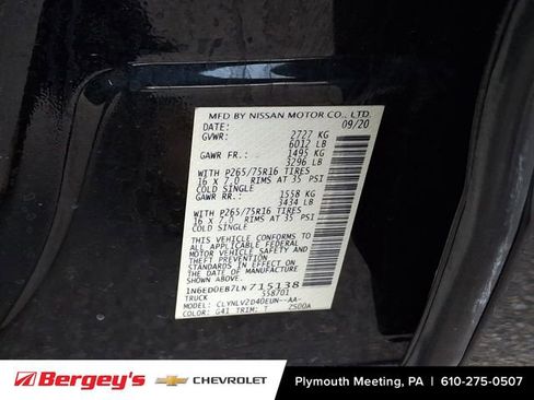 Used 2020 Nissan Frontier PRO-4X image 31