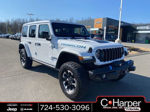 Used 2024 Jeep Wrangler Unlimited Rubicon 4xe AWD/4WD image 1