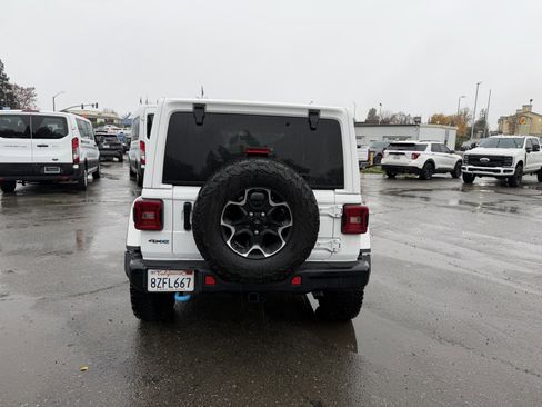 Used 2021 Jeep Wrangler Unlimited Rubicon 4xe w/ Steel Bumper Group image 4