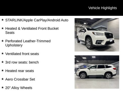 Used 2019 Subaru Ascent Touring w/ Popular Package #2 AWD/4WD image 14