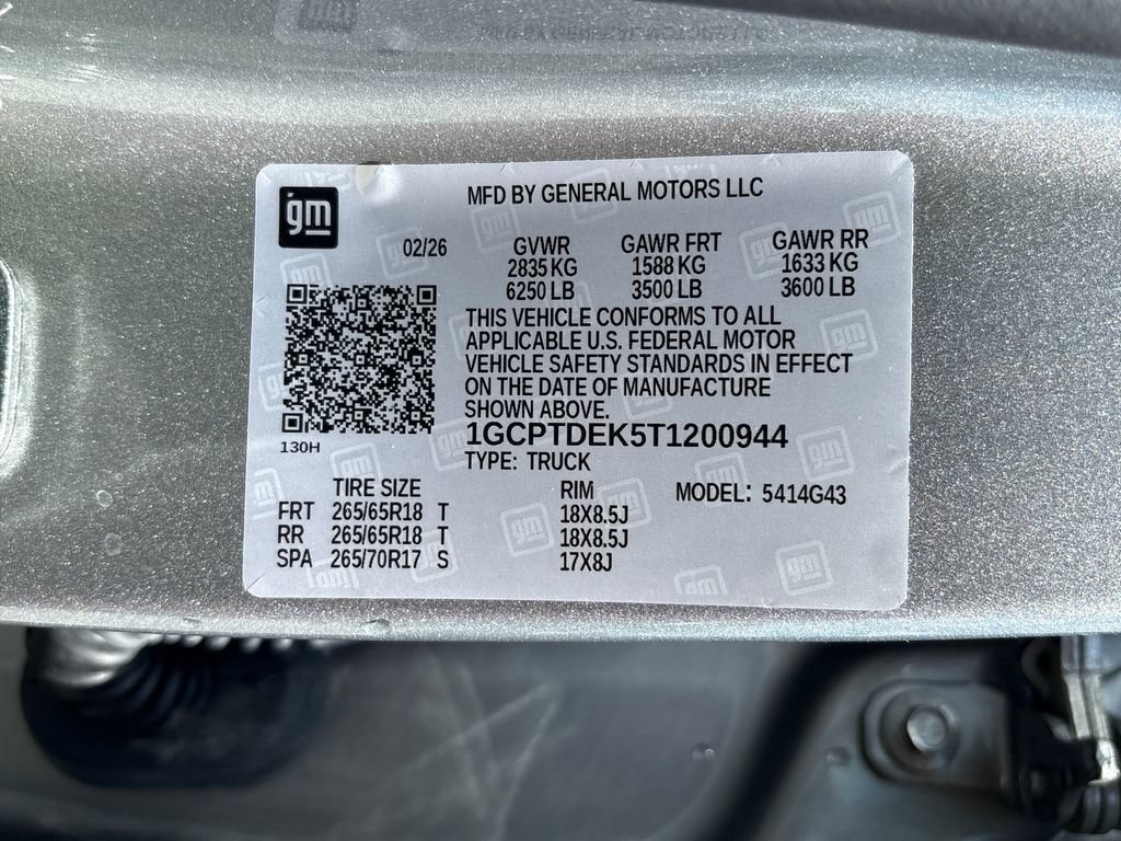 Used 2026 Chevrolet Colorado Z71 AWD/4WD image 33