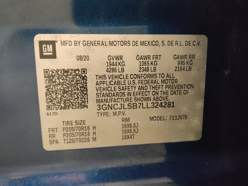 Used 2020 Chevrolet Trax LT w/ LT Convenience Package FWD image 33