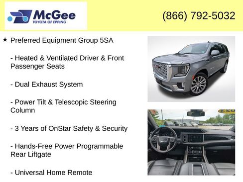 Used 2023 GMC Yukon Denali w/ Max Trailering Package AWD/4WD image 16