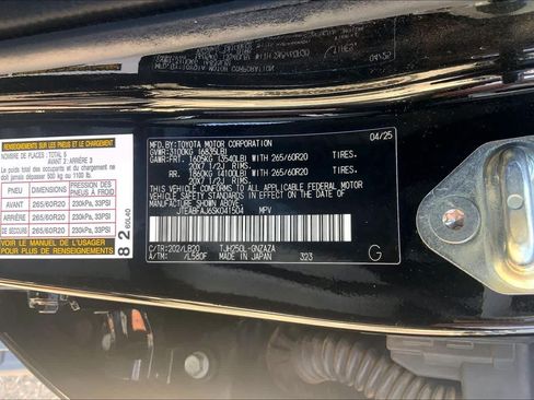 Used 2025 Toyota Land Cruiser w/ Premium Package AWD/4WD image 69