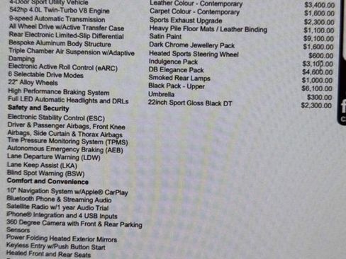 Used 2021 Aston Martin DBX image 2