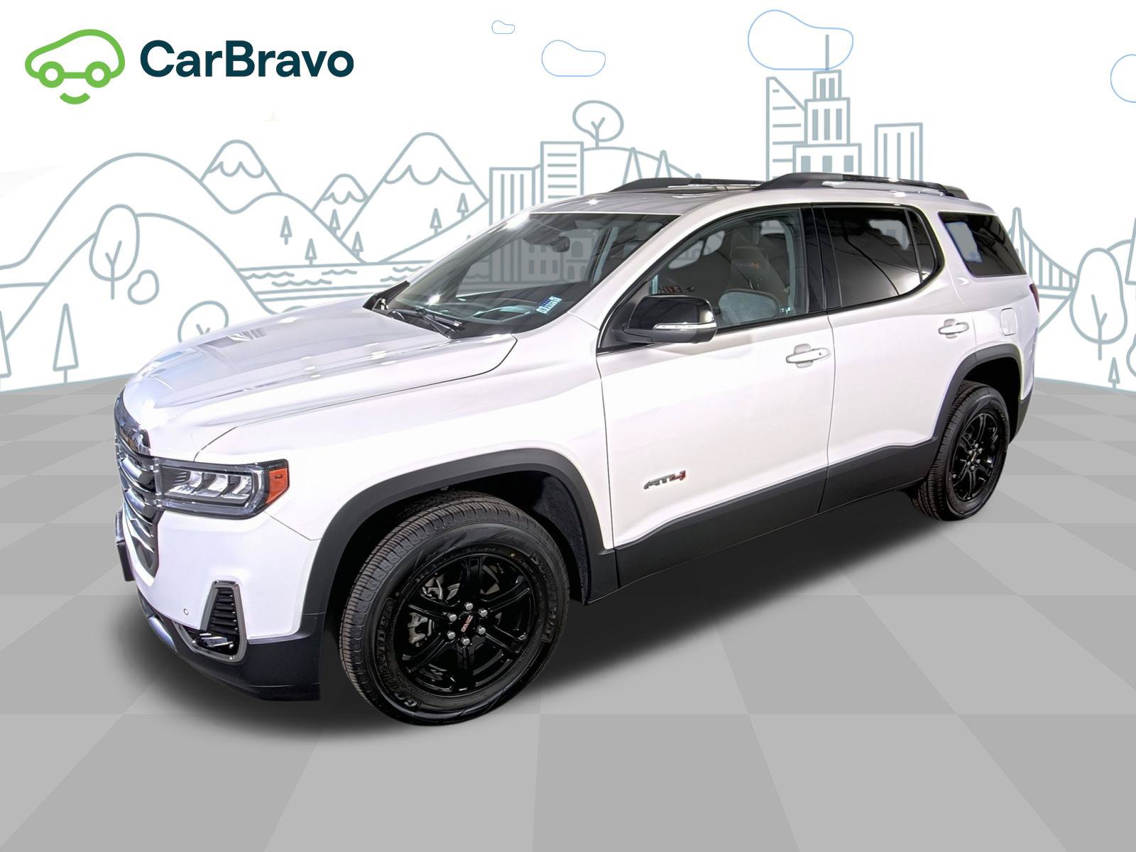 Certified 2021 GMC Acadia AT4 w/ GMC Pro Grade Package AWD/4WD image 1