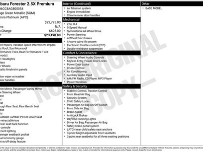 Used 2010 Subaru Forester 2.5X Premium