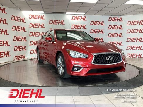 Used 2023 INFINITI Q50 Luxe AWD/4WD image 1