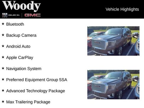Used 2021 GMC Yukon Denali w/ Denali Premium Package AWD/4WD image 3