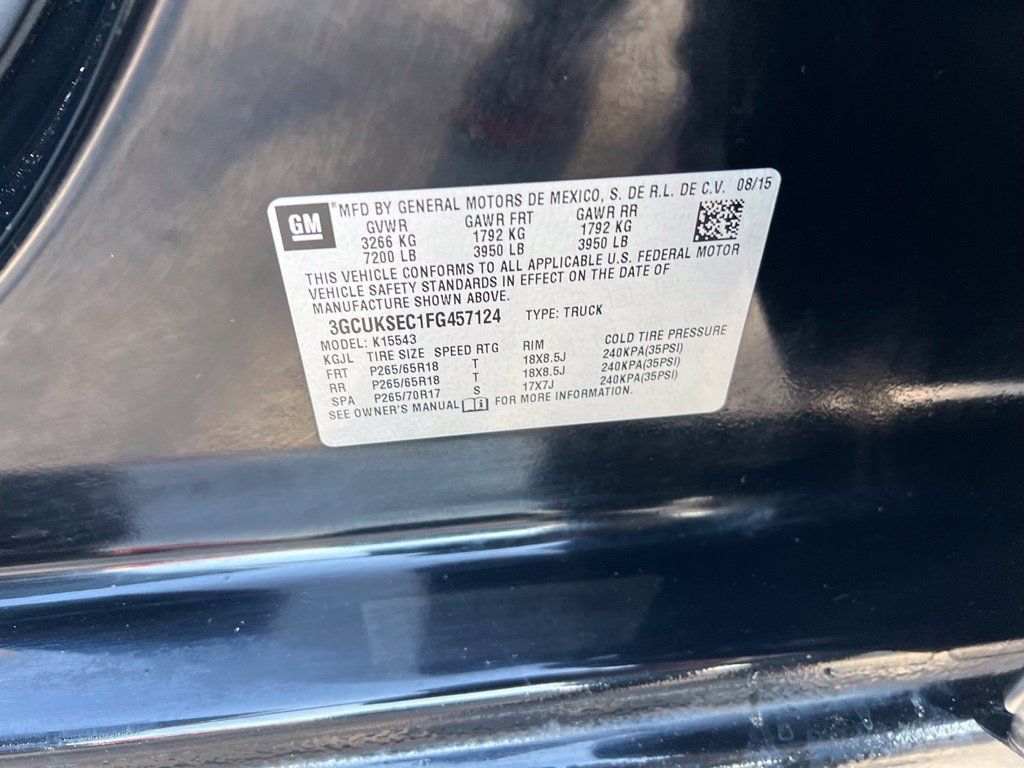 Used 2015 Chevrolet Silverado 1500 LTZ AWD/4WD image 15
